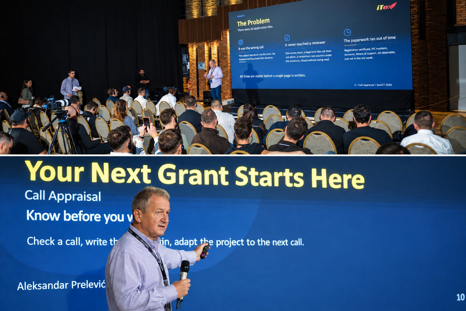 ITEX launches Call Appraisal, a new AI-based product for EU grant applicants, at the jubilee KosICT 15